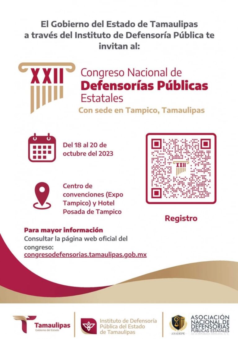 SGG-040-2023.-Convoca-Instituto-de-Defensoria-Publica-de-Tamaulipas-a-XII-Congreso-de-Defensorias-Publicas-que-se-llevara-a-cabo-en-Tampico