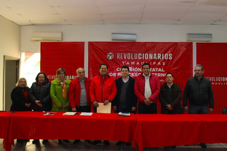 Arturo Núñez Ruiz  se registra para el senado por el PRI en Tamaulipas