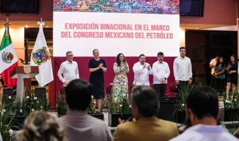 SDE-014-2024.-Inauguran-Secretaria-de-Desarrollo-Energetico-y-Woodside-Energy-la-Exposicion-Binacional-Cultural-en-Tamaulipas-1-850x500
