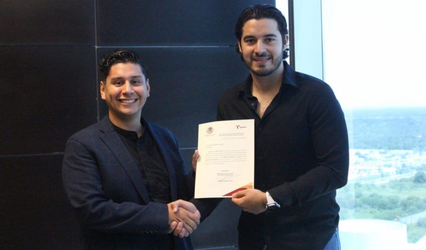 STR-029-2024.-Entrega-secretario-del-Trabajo-Gerardo-Illoldi-nombramiento-a-nuevo-director-del-INJUVE-en-Tamaulipas-850x500